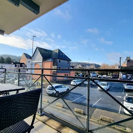 Chez Lou Et Dan 4p With Balcony Elevator And Secure Parking Honfleur