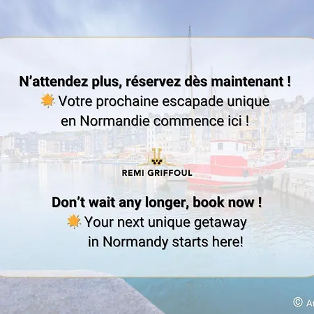 Chez Lou Et Dan 4p With Balcony Elevator And Secure Parking Vakantiehuis Honfleur